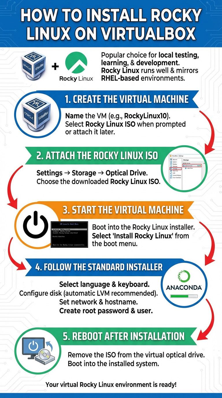How to Install Rocky Linux on VirtualBox